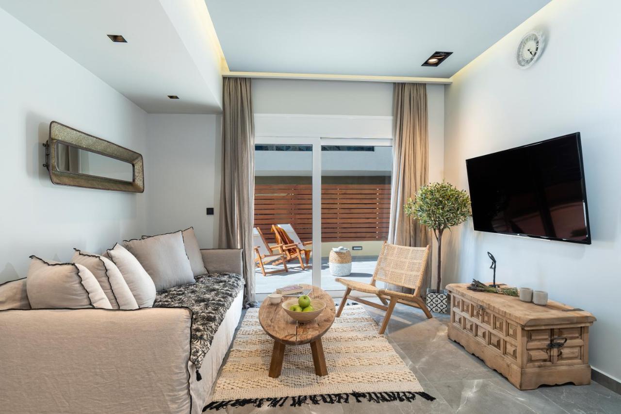 Elia & Anthos Deluxe Suites อิกเซีย ภายนอก รูปภาพ