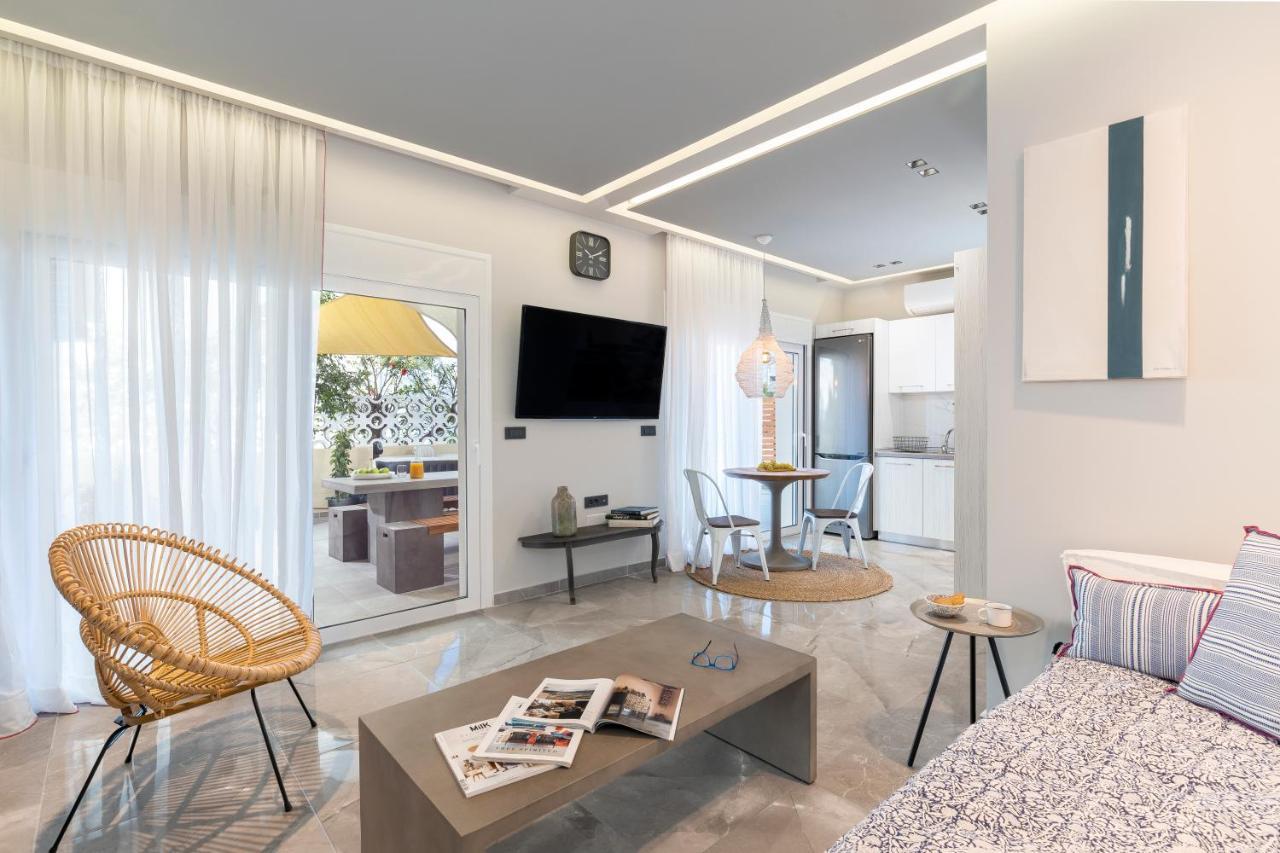 Elia & Anthos Deluxe Suites อิกเซีย ภายนอก รูปภาพ